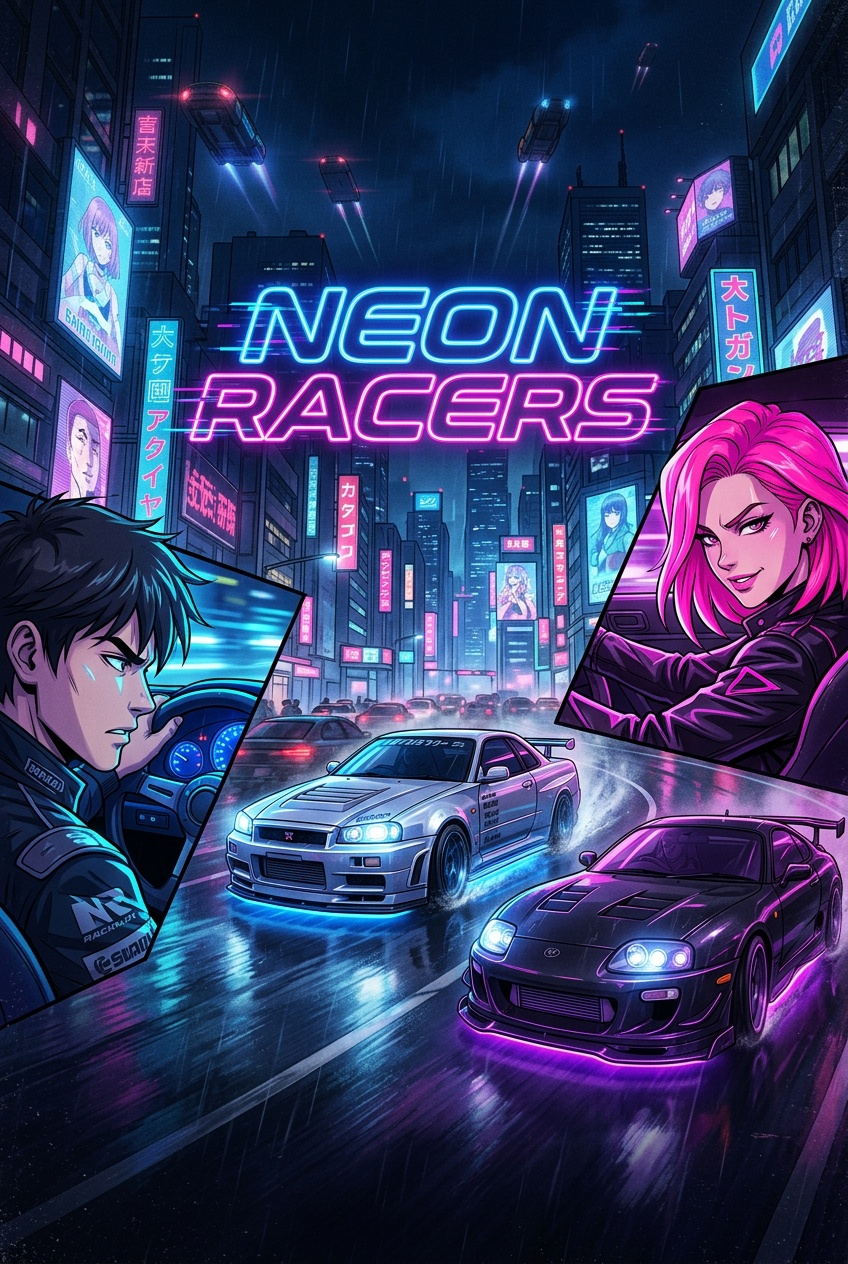 Neon racers | Anime Series | Trimz