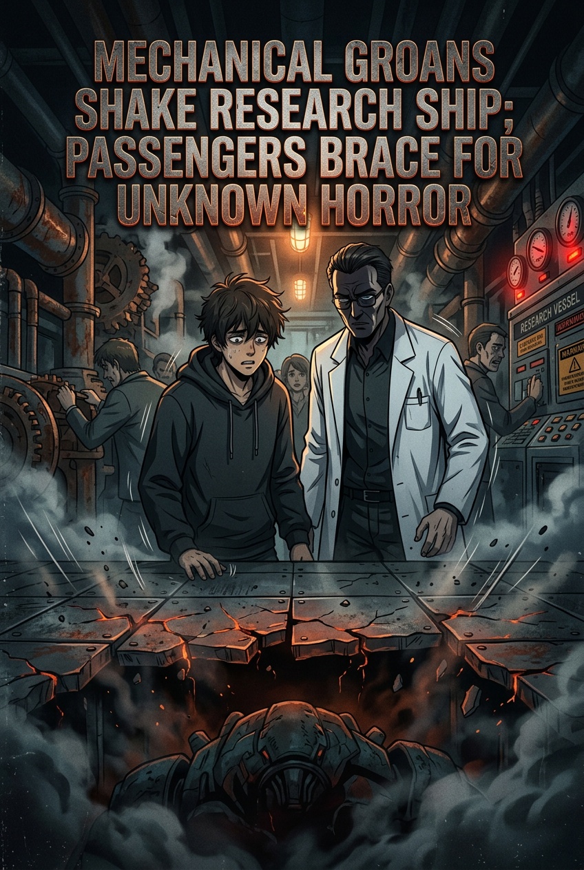 Watch Mechanical Groans Shake Research Ship; Passengers Brace for ...