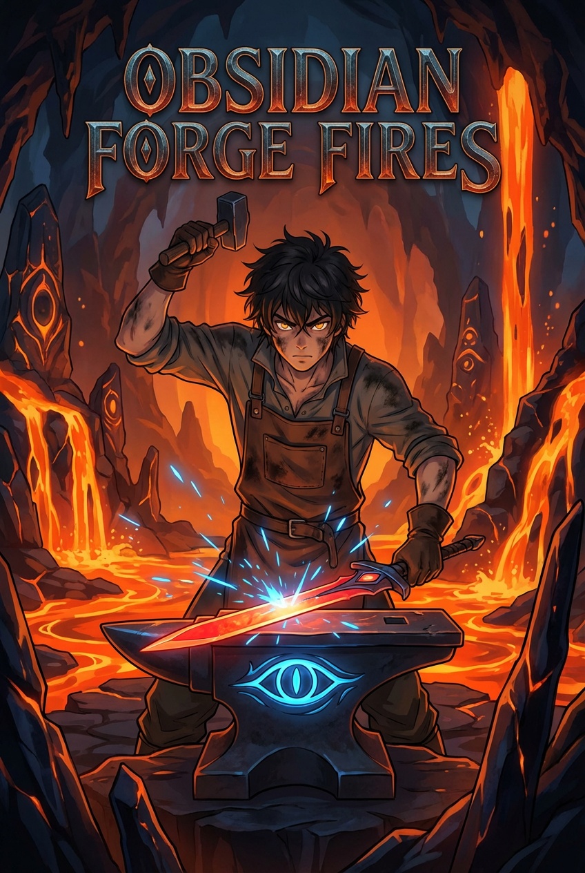 Obsidian Forge Fires | Anime Series | Trimz